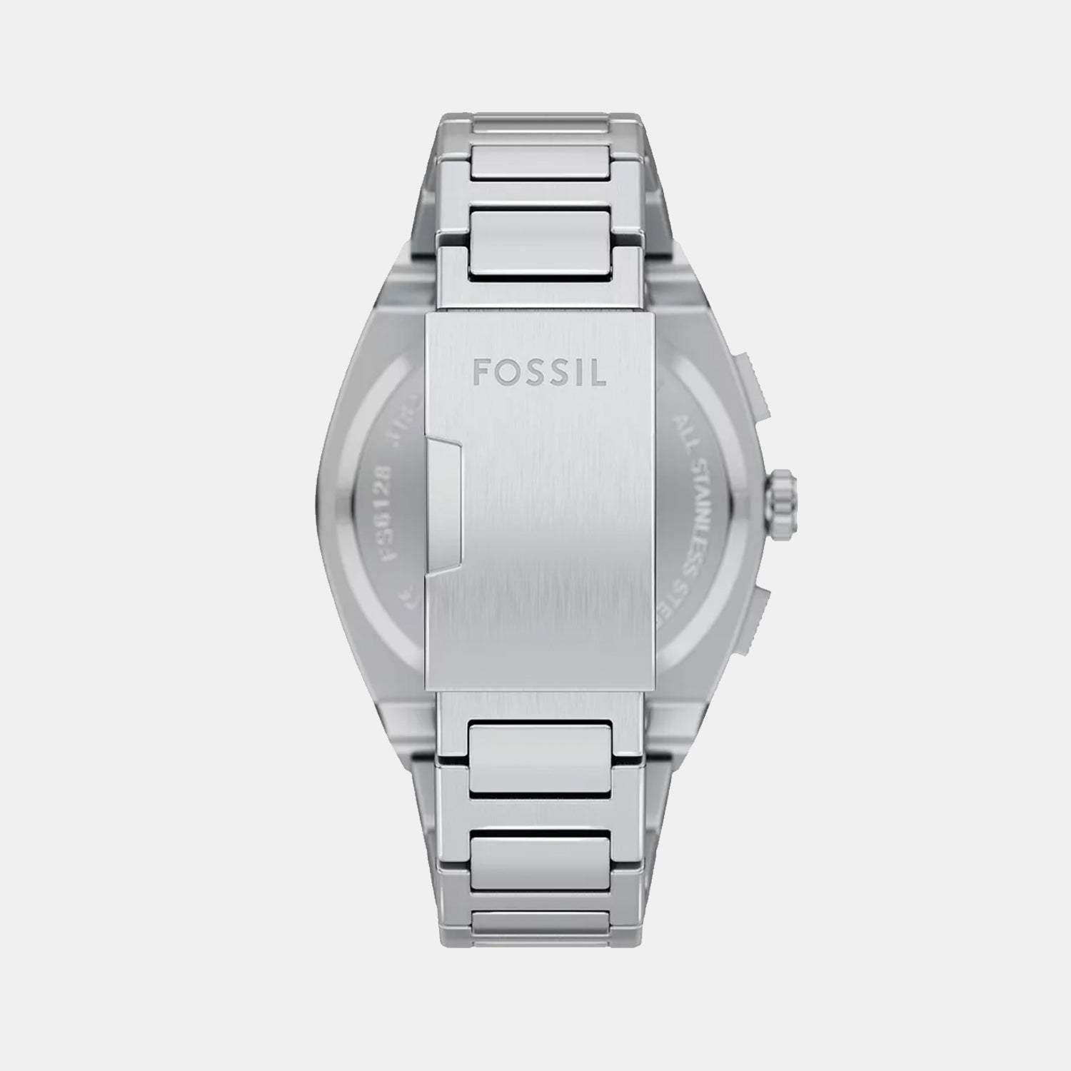 Everett Men Quartz Grey Dial Analog Stainless Steel Watch FS6128