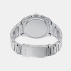 Everett Men Quartz Grey Dial Analog Stainless Steel Watch FS6128