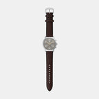 Neutra Men Quartz Grey Dial Chronograph Leather Watch FS6129
