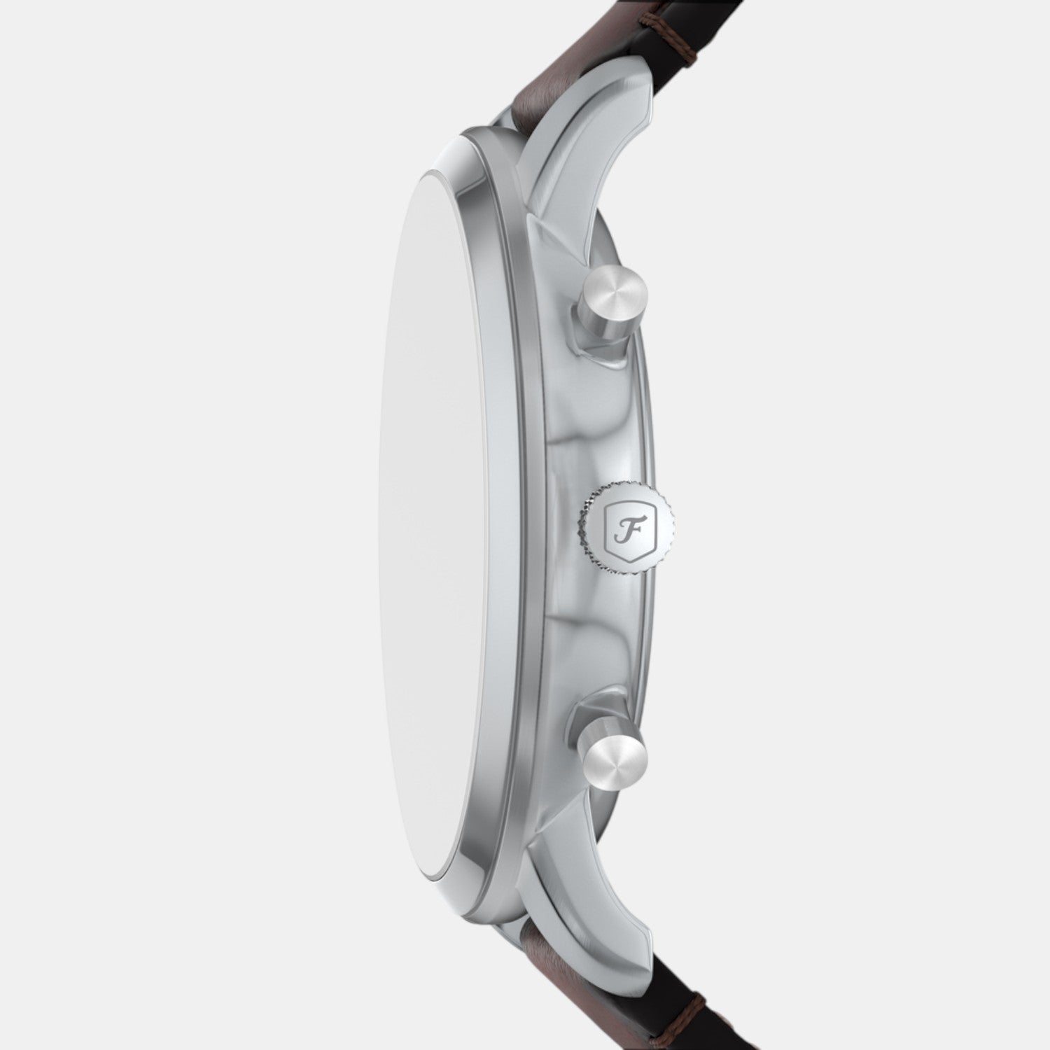 Neutra Men Quartz Grey Dial Chronograph Leather Watch FS6129