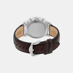 Neutra Men Quartz Grey Dial Chronograph Leather Watch FS6129