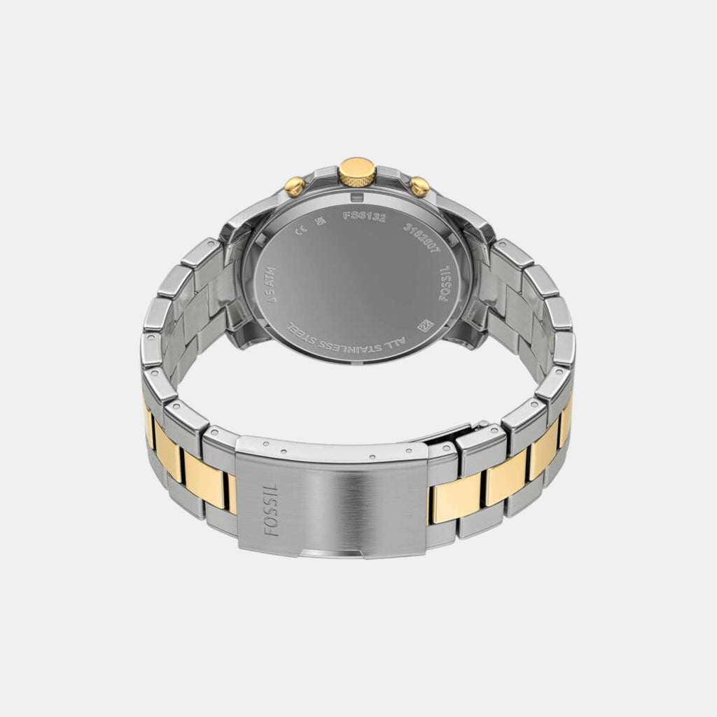 Grant Men Quartz Blue Dial Chronograph Stainless Steel Watch FS6132