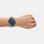 Grant Men Quartz Blue Dial Chronograph Stainless Steel Watch FS6133