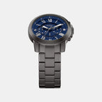Grant Men Quartz Blue Dial Chronograph Stainless Steel Watch FS6133