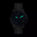 Grant Men Quartz Blue Dial Chronograph Stainless Steel Watch FS6133