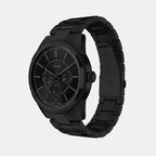 Pearson Men Quartz Black Dial Analog Stainless Steel Watch FS6135