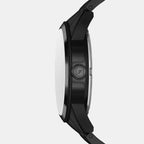 Pearson Men Quartz Black Dial Analog Stainless Steel Watch FS6135