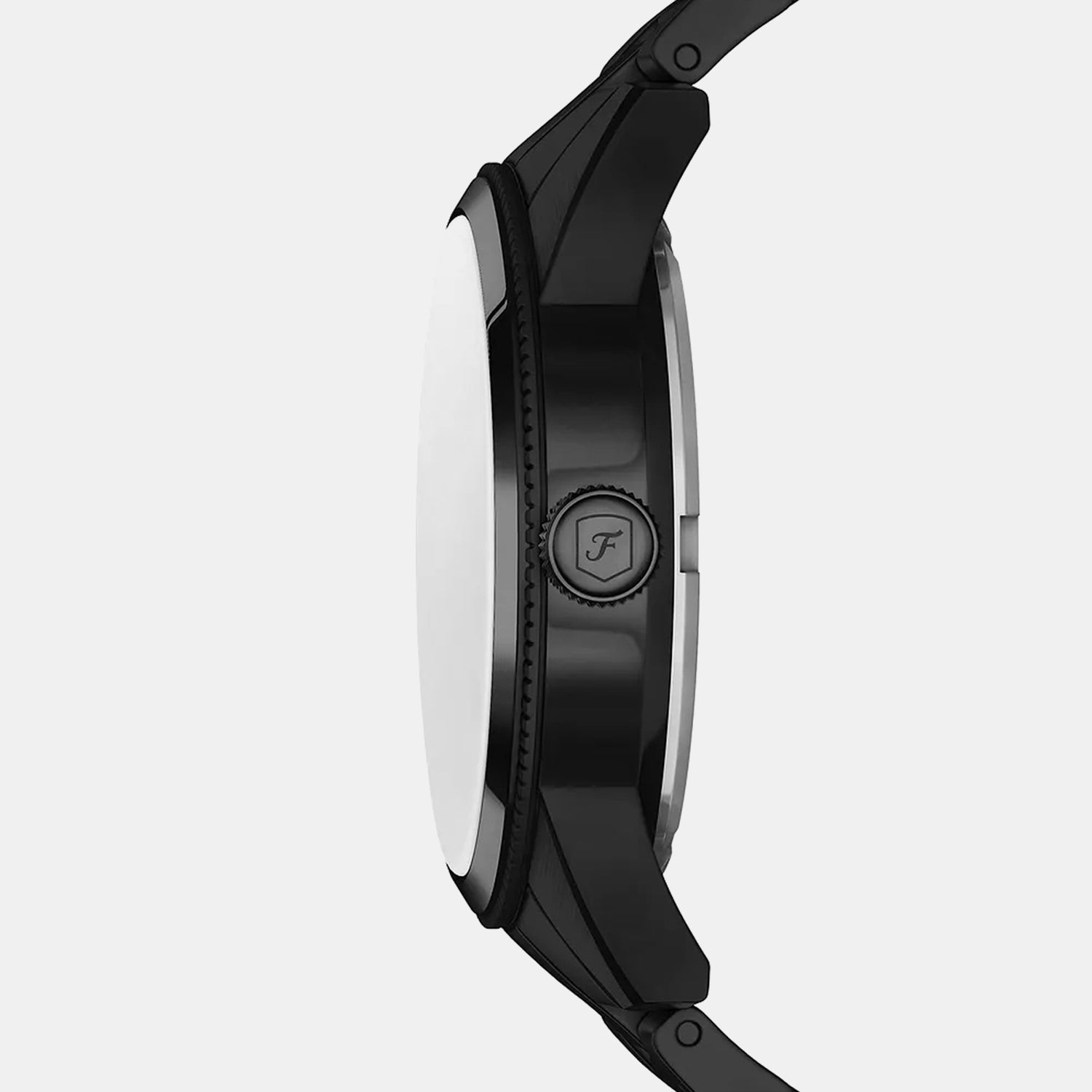 Pearson Men Quartz Black Dial Analog Stainless Steel Watch FS6135