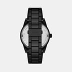 Pearson Men Quartz Black Dial Analog Stainless Steel Watch FS6135