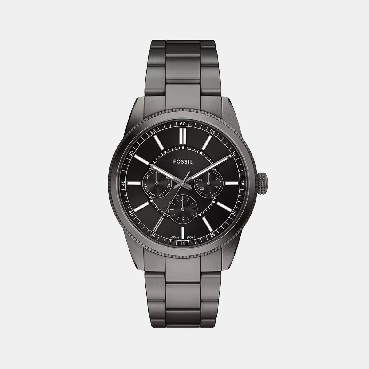 Pearson Men Quartz Black Dial Chronograph Stainless Steel Watch FS6136