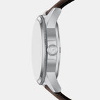 Pearson Men Quartz Green Dial Multi-Function Leather Watch FS6137