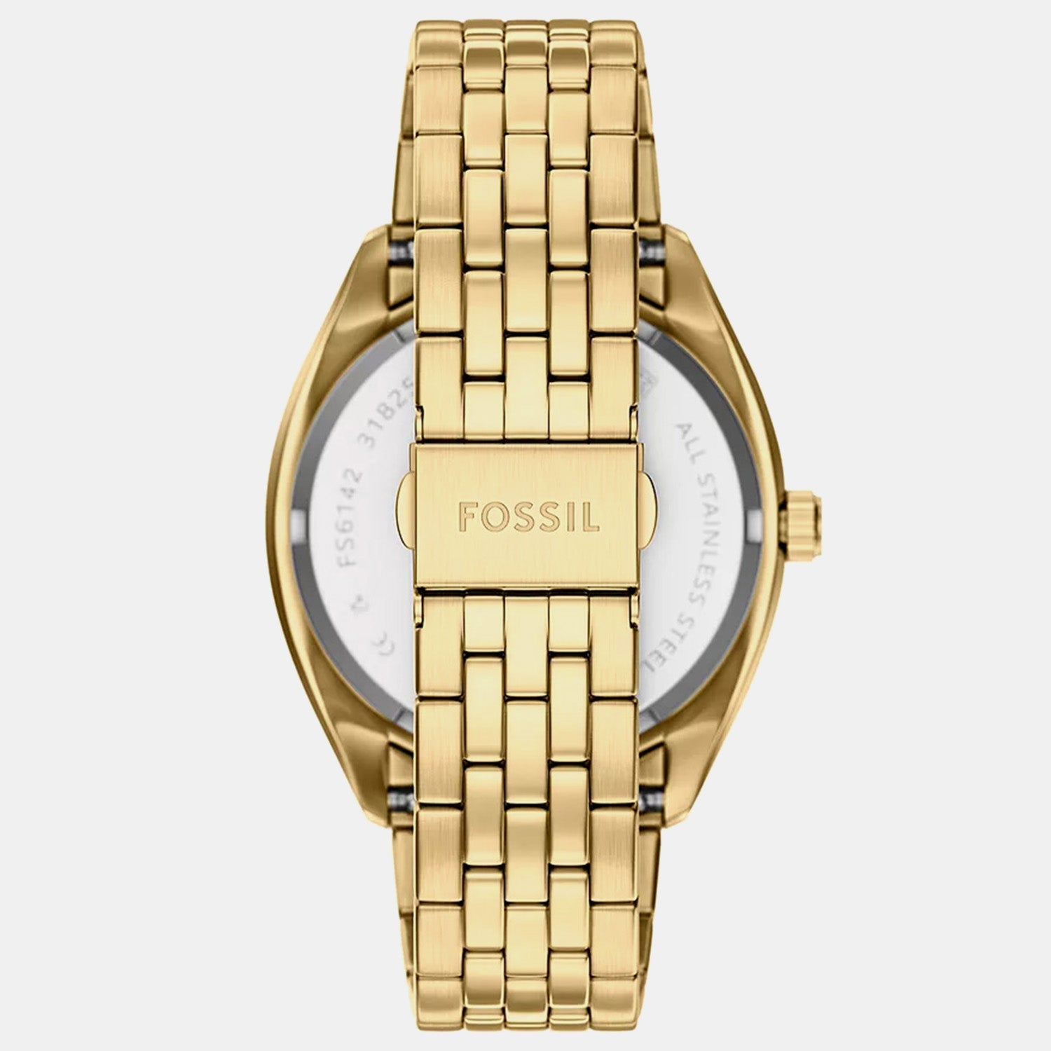 Campbell Men Quartz Green Dial Analog Stainless Steel Watch FS6142