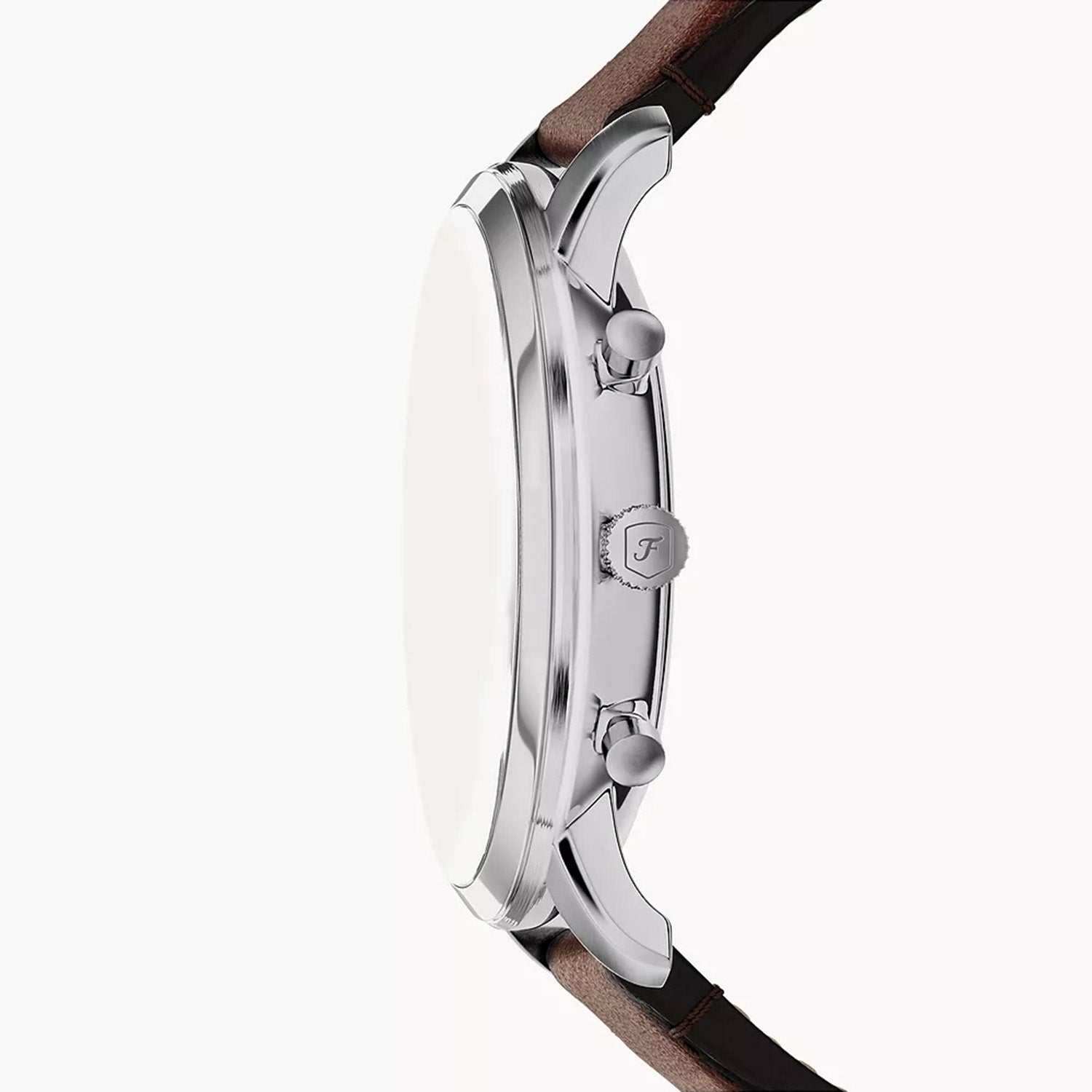 Neutra Men Quartz Brown Dial Chronograph Leather Watch FS6143