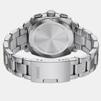 Machine Men Quartz Brown Dial Chronograph Stainless Steel Watch FS6144