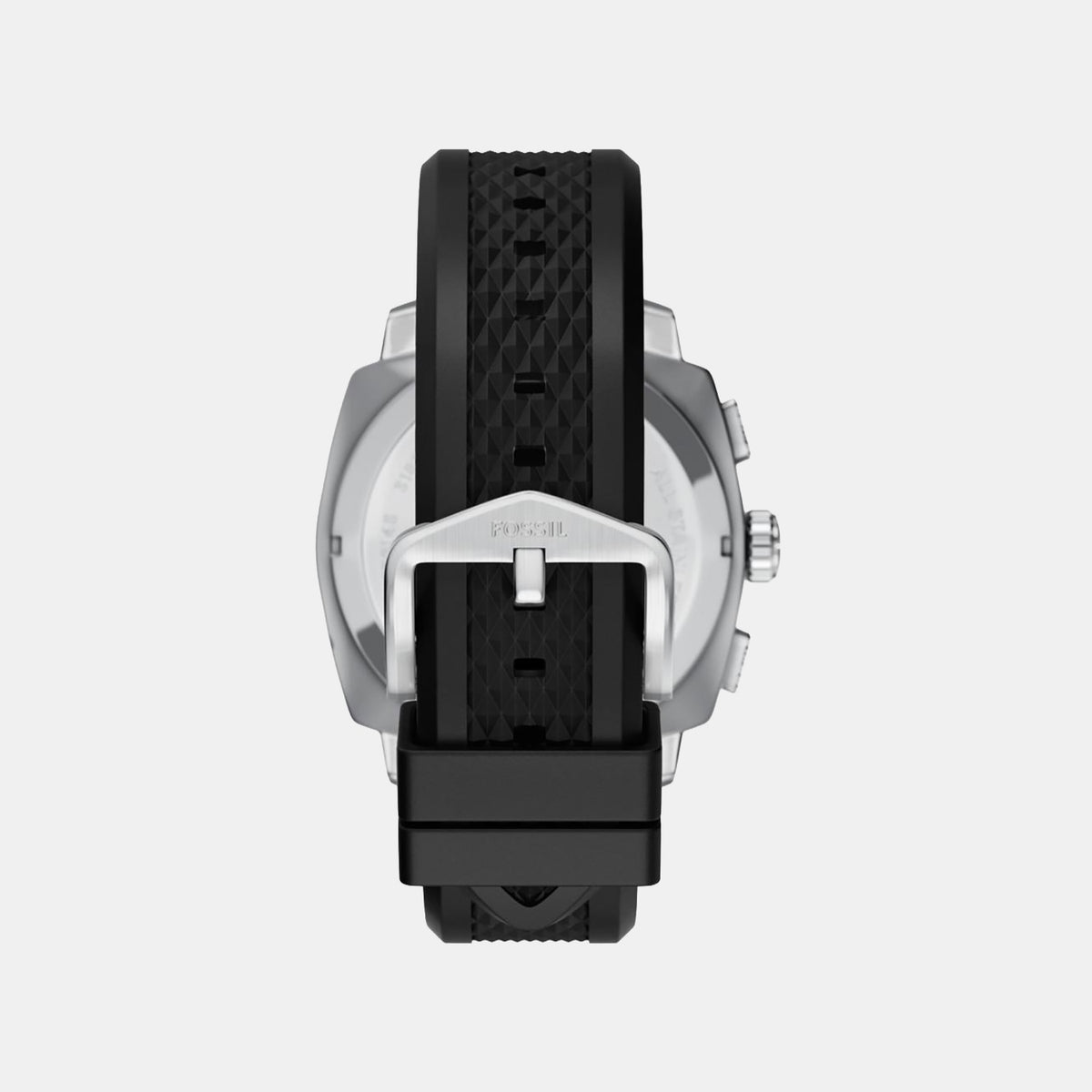 Machine Men Quartz Grey Dial Chronograph Silicone Watch FS6145SET