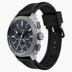 Machine Men Quartz Grey Dial Chronograph Silicone Watch FS6145SET