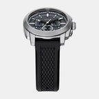 Machine Men Quartz Grey Dial Chronograph Silicone Watch FS6145SET