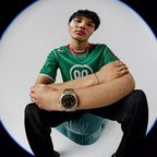 Machine Big Tic Men Quartz Dual Tone Dial Analog-digital Stainless Steel Watch FS6157