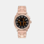 Machine Big Tic Men Quartz Black Dial Analog-Digital Stainless Steel Watch FS6158