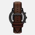 Neutra Men Quartz Brown Dial Chronograph Leather Watch FS6163
