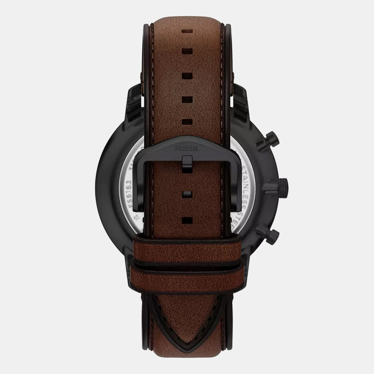 Neutra Men Quartz Black Dial Chronograph Leather Watch FS6163
