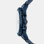 Blue Dive Men Quartz Blue Dial Analog Stainless Steel Watch FS6166