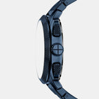 Machine Men Quartz Blue Dial Chronograph Stainless Steel Watch FS6167