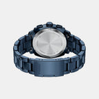 Machine Men Quartz Blue Dial Chronograph Stainless Steel Watch FS6167