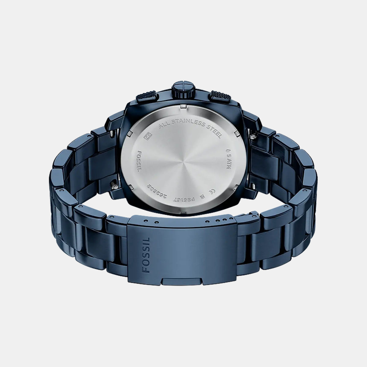Machine Men Quartz Blue Dial Chronograph Stainless Steel Watch FS6167
