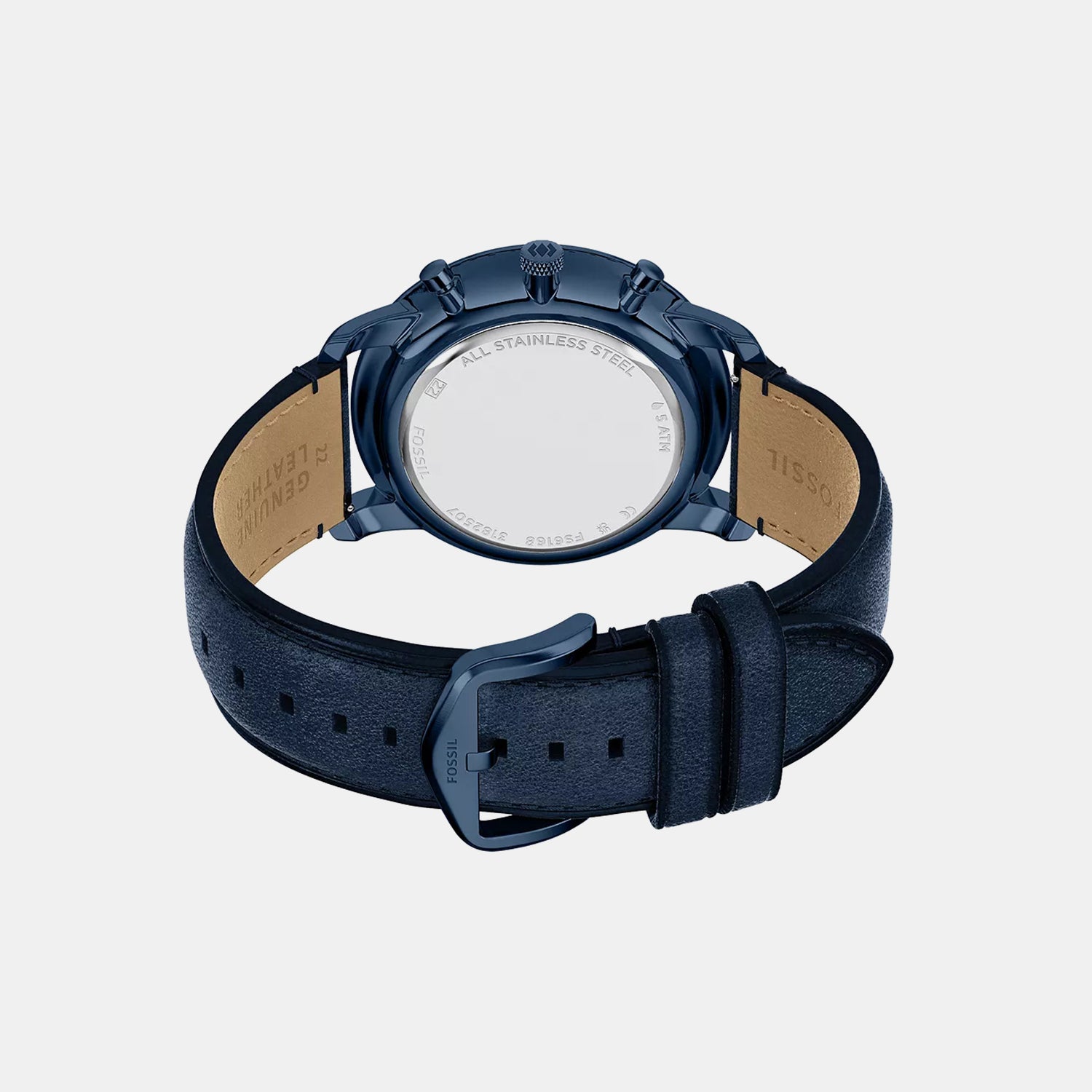 Neutra Men Quartz Blue Dial Chronograph Leather Watch FS6168