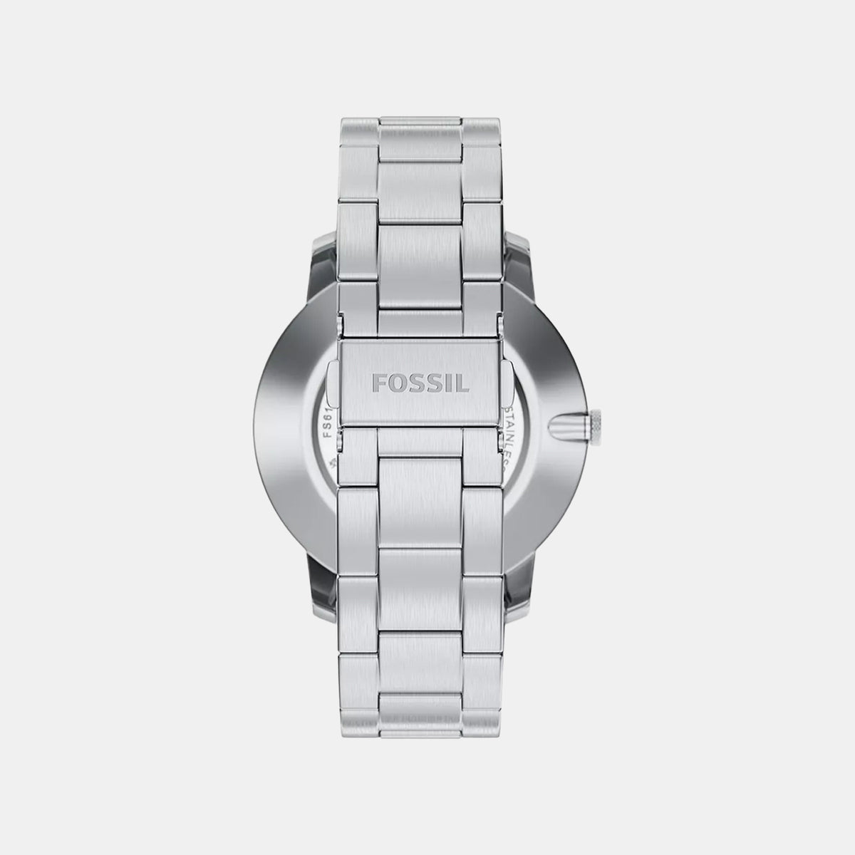 Minimalist Men Quartz Blue Dial Analog Stainless Steel Watch FS6180