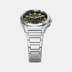 Everett Men Quartz Green Dial Chronograph Stainless Steel Watch FS6183