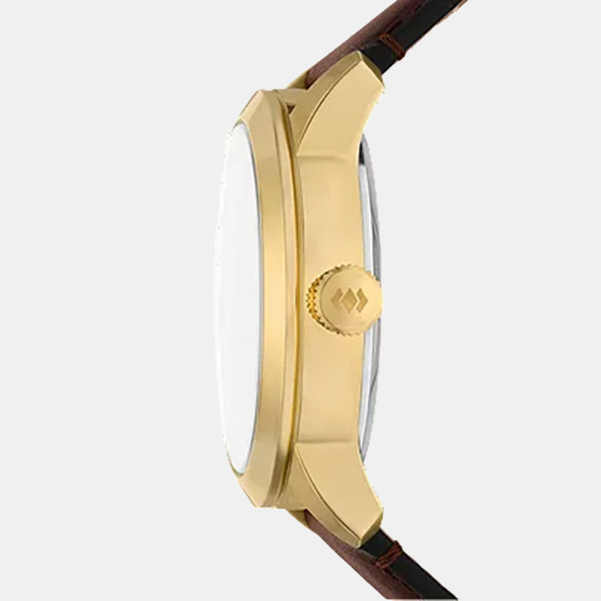 Townsman Men Quartz Black Dial Analog-digital Leather Watch FS6190