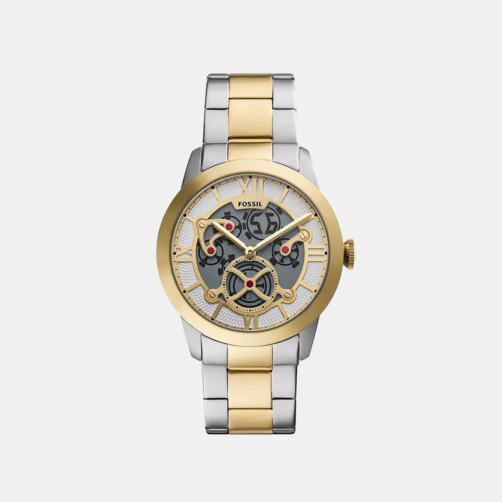 Townsman Men Quartz Silver Dial Analog-digital Stainless Steel Watch FS6193