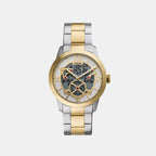Townsman Men Quartz Silver Dial Analog-digital Stainless Steel Watch FS6193