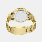 Garrett Men Quartz Champange Dial Multi-Function Stainless Steel Watch FS6194