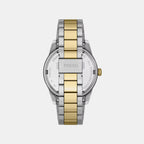Pearson Men Quartz Green Dial Multi-Function Stainless Steel Watch FS6197