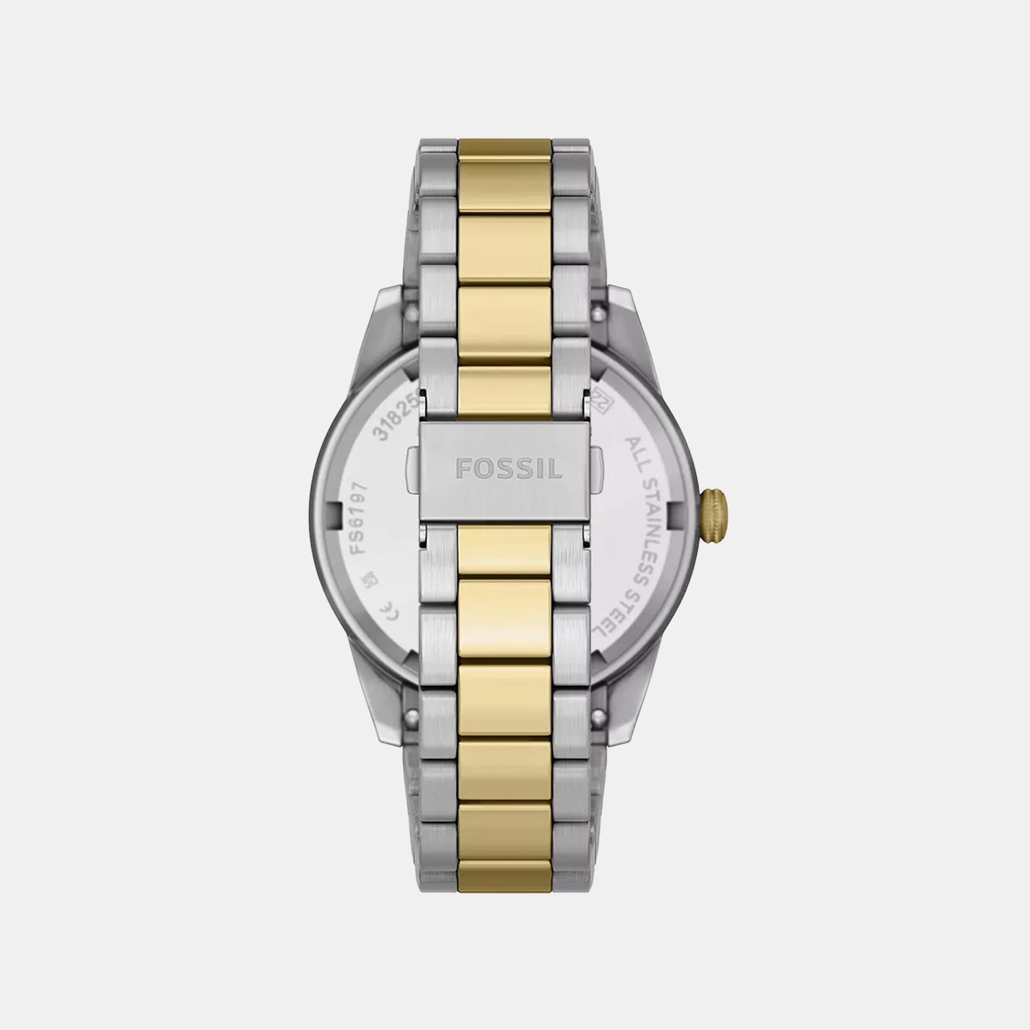 Pearson Men Quartz Green Dial Multi-Function Stainless Steel Watch FS6197