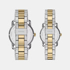Copeland Couple Quartz Blue Dial Analog Stainless Steel Watch FS6198SET