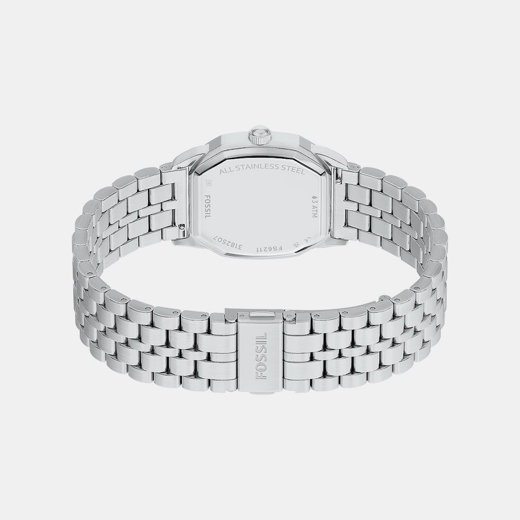 Harlow Women Quartz Cream Dial Analog Stainless Steel Watch FS6211