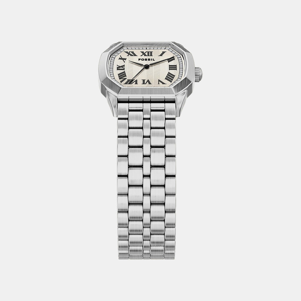 Harlow Women Quartz Cream Dial Analog Stainless Steel Watch FS6211