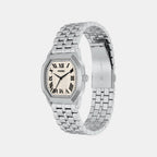 Harlow Women Quartz Cream Dial Analog Stainless Steel Watch FS6211