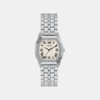 Harlow Women Quartz Cream Dial Analog Stainless Steel Watch FS6211