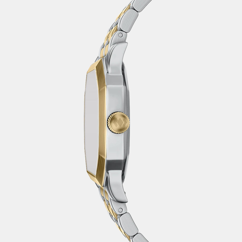 Harlow Women Quartz Cream Dial Analog Stainless Steel Watch FS6212