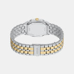 Harlow Women Quartz Cream Dial Analog Stainless Steel Watch FS6212