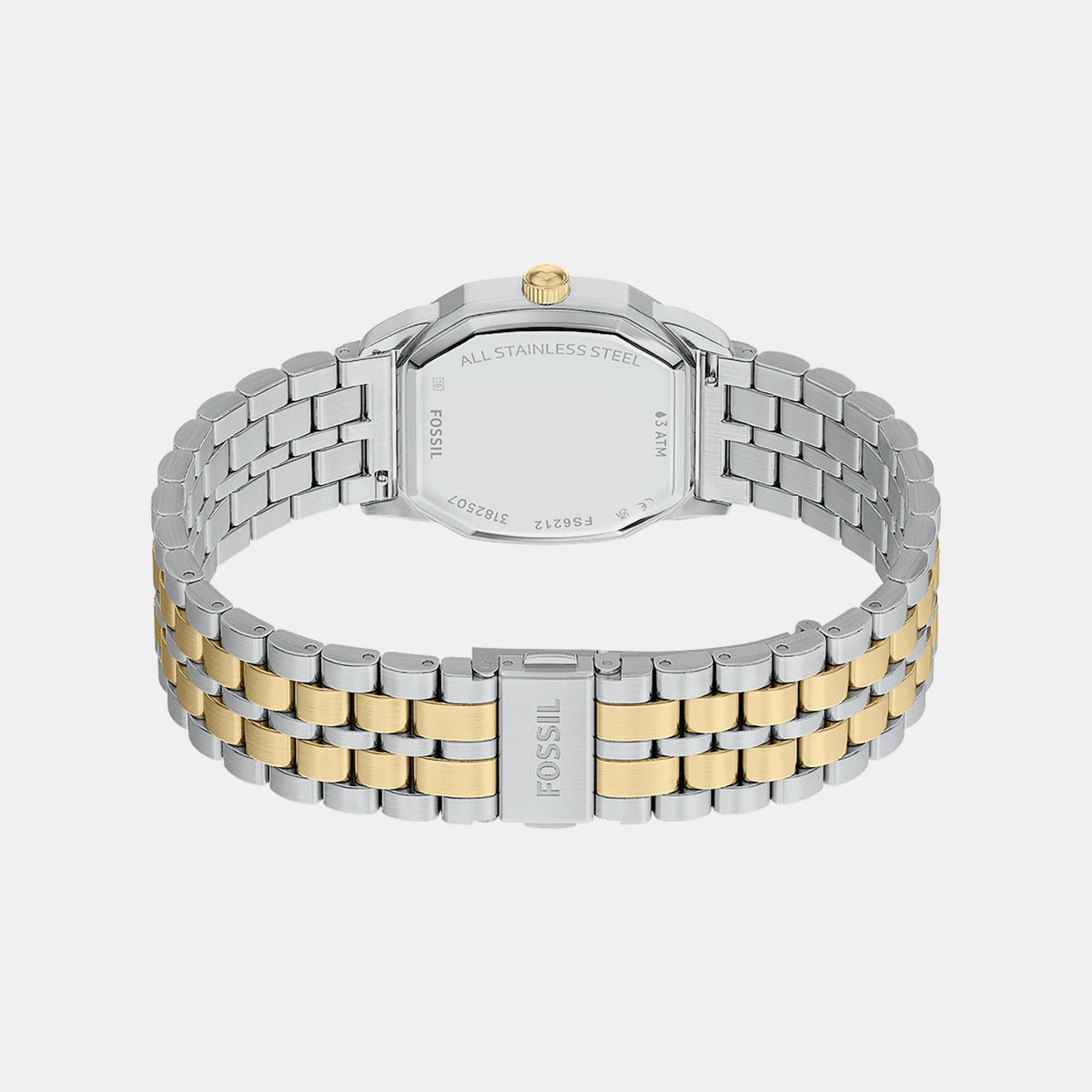 Harlow Women Quartz Cream Dial Analog Stainless Steel Watch FS6212