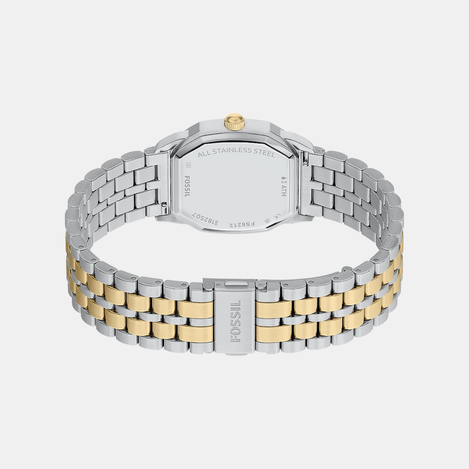Harlow Women Quartz Cream Dial Analog Stainless Steel Watch FS6212