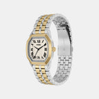 Harlow Women Quartz Cream Dial Analog Stainless Steel Watch FS6212