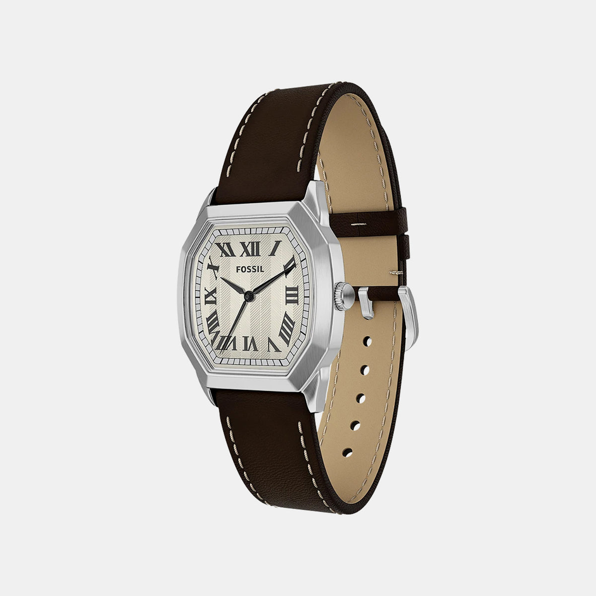 Harlow Women Quartz Cream Dial Analog Leather Watch FS6214