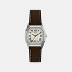 Harlow Women Quartz Cream Dial Analog Leather Watch FS6214
